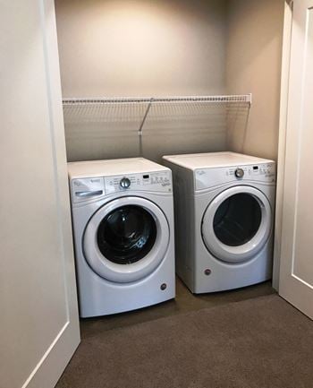 Washing Machine and Dryer at The Liberty Apartments & Townhomes, Minnesota